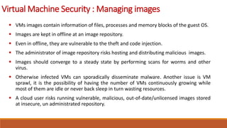 Security in Cloud Computing Unit five covers | PDF