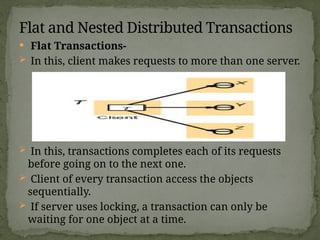 Transactions and Concurrency Control an Introduction of P & D | PPTX