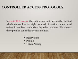 Comprehensive Overview of Medium Access Control in Computer Networks | PPTX