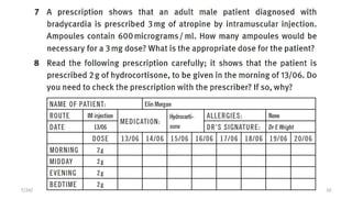 Dose calculations- injections for nurses and pharmacists | PPTX