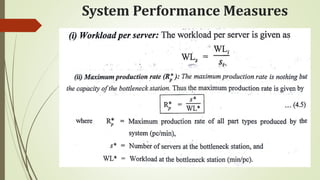 System Performance Measures
 
