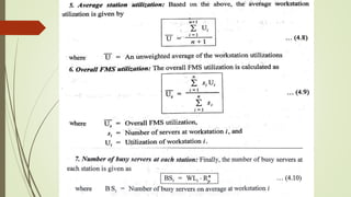 Unit 5 -cellular manufacturing &amp; fms