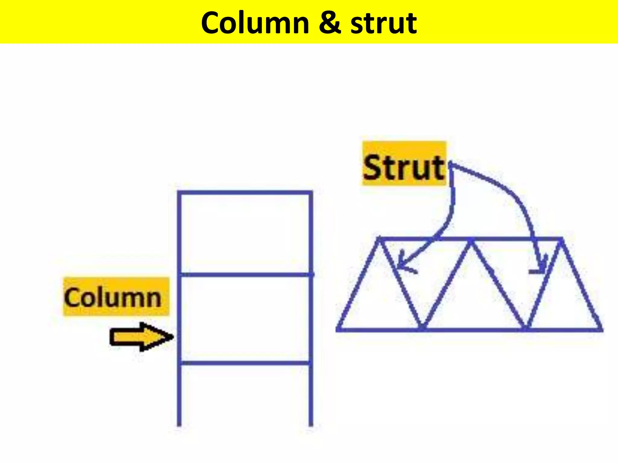Column & strut
 