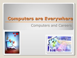Computers are Everywhere Computers and Careers 