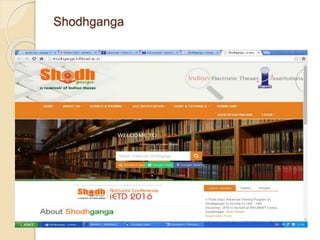 Shodhganga
 