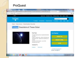 ProQuest
 