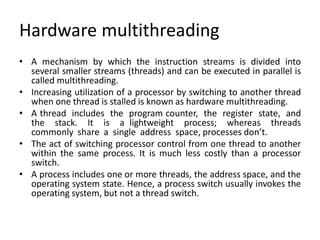 Unit 5 Advanced Computer Architecture | PDF