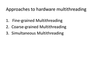 Unit 5 Advanced Computer Architecture | PDF