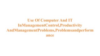 UNIT 5 BUSINESS MANAGEMENT POWERPOINT PPT | PPTX