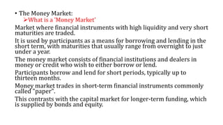 Unit 5 c) B.Com The Financial Sector | PPT