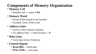 Semiconductor memories and it's functions | PPTX