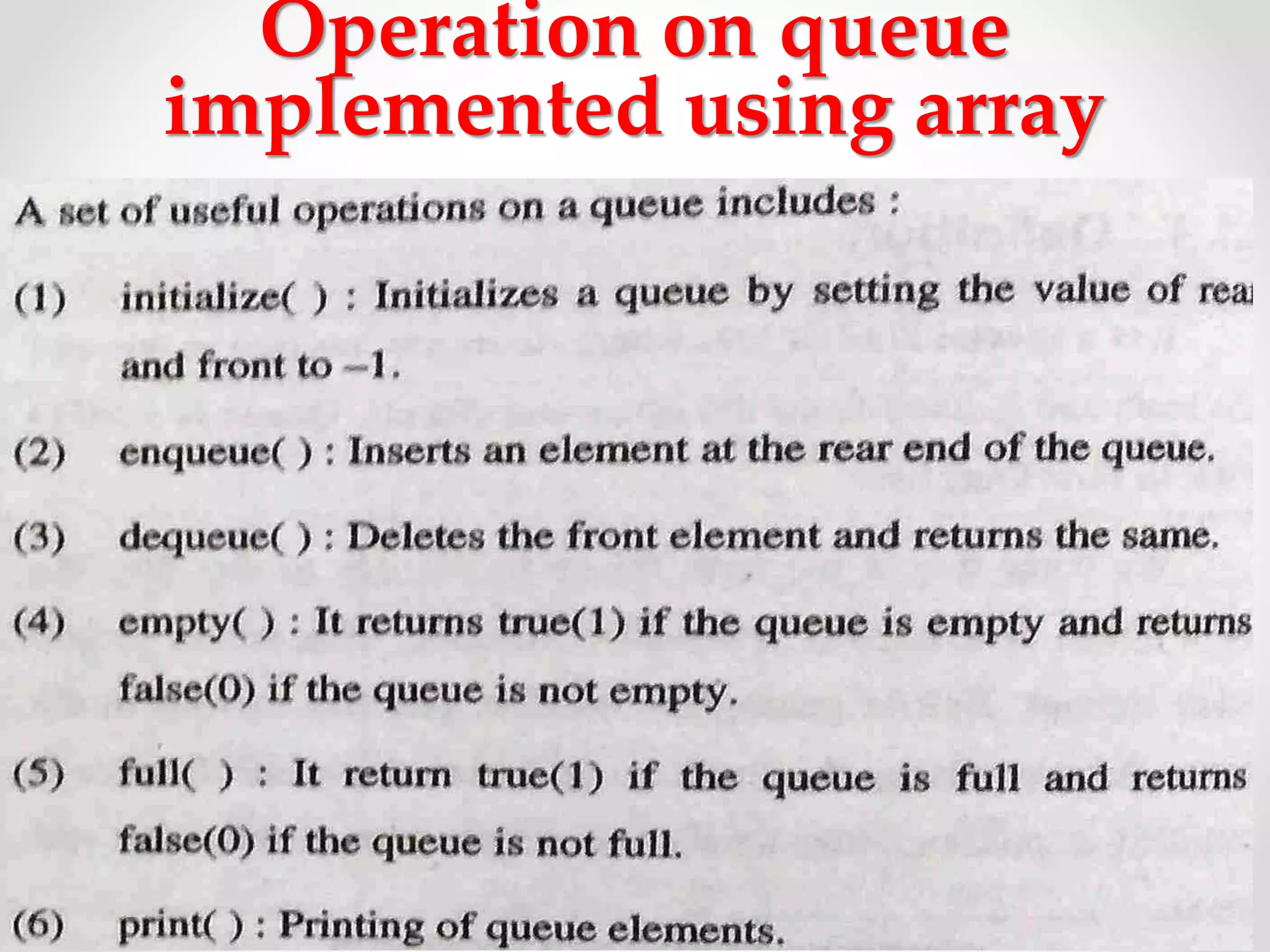 Unit 5 dsa QUEUE | PPT
