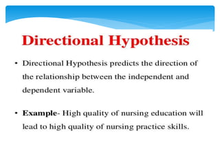 Unit 5 formulation of research question & hypothesis | PPTX