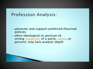 Unit  5 guidlines for policy analysis (mha)