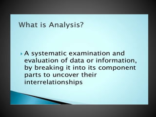 Unit  5 guidlines for policy analysis (mha)