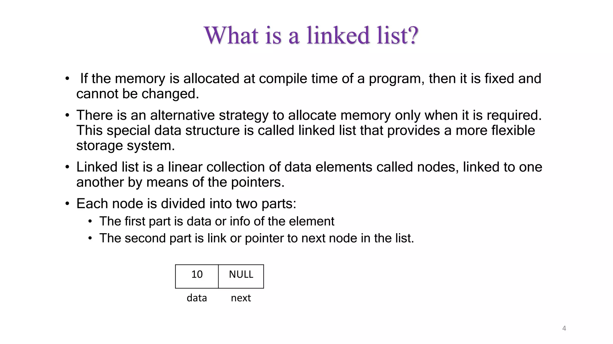 Unit 5 linked list | PPT