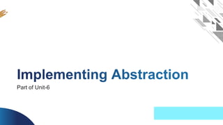 OOP Java is the easiest, scoring and my favorite subject
Part of Unit-6
 