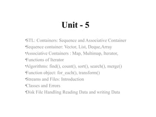 Advanced oops using c and c++.Pptx in Srm | PPTX