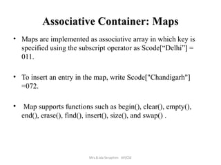 Advanced oops using c and c++.Pptx in Srm | PPTX