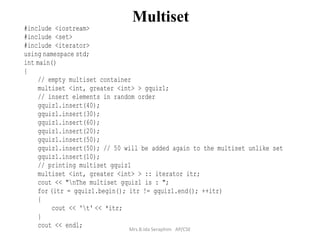 Advanced oops using c and c++.Pptx in Srm | PPTX