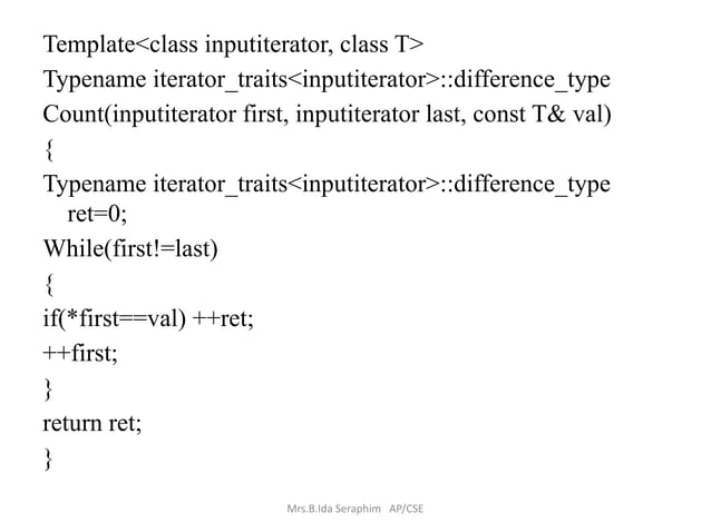 Advanced oops using c and c++.Pptx in Srm | PPT