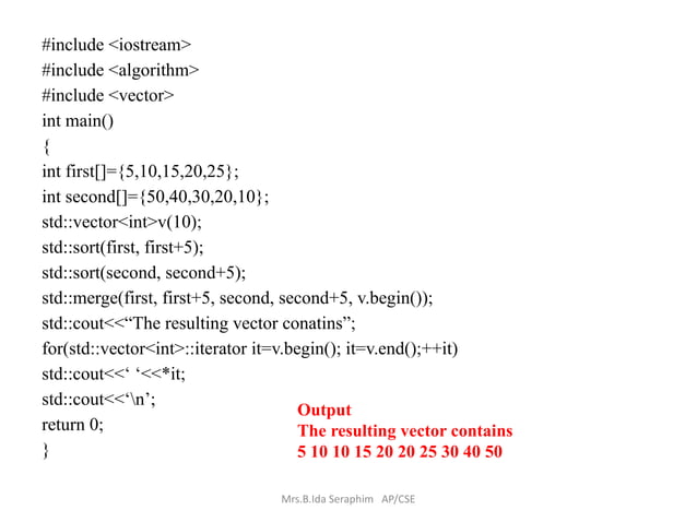 Advanced oops using c and c++.Pptx in Srm | PPT