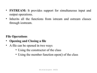 Advanced oops using c and c++.Pptx in Srm | PPTX