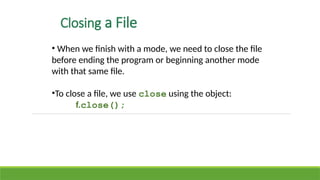 Comprehensive Guide to File Handling in C++ Programming | PPTX