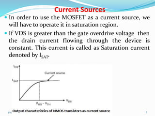 Current Source Using Cmos Analog CMOS | PPTX
