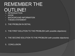 problem-solution essay - | PPTX