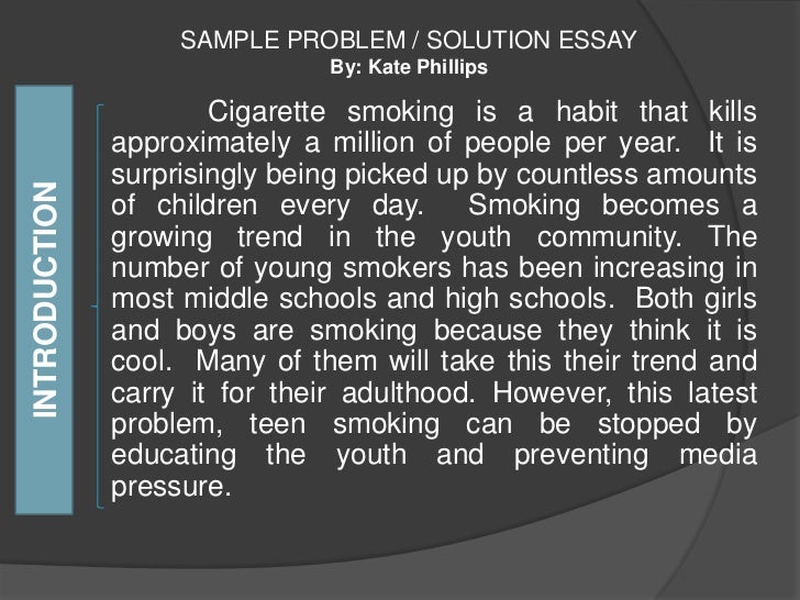Apa Format Essay Example Paper Problem Solution Essay Essay Of Science also Persuasive Essay Sample High School Example Of A Problem Solution Essay Barcafontanacountryinncom Proposal Essay Topics List
