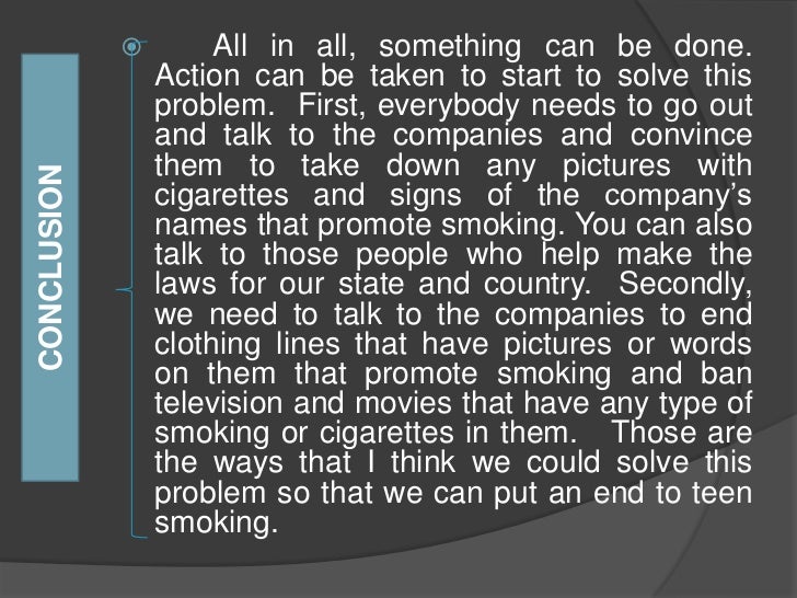 problem solution essay about smoking