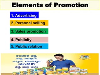 Thursday, October 1, 2020 11
Elements of Promotion
1. Advertising
2. Personal selling
3. Sales promotion
4. Publicity
5. Public relation
1. Advertising
 