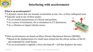 Accelerometer Sensor Interfacing Unit-5_Real-World interfacing using Embedded C.pptx