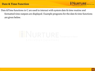 unit-5 String Math Date Time AI presentation | PPT