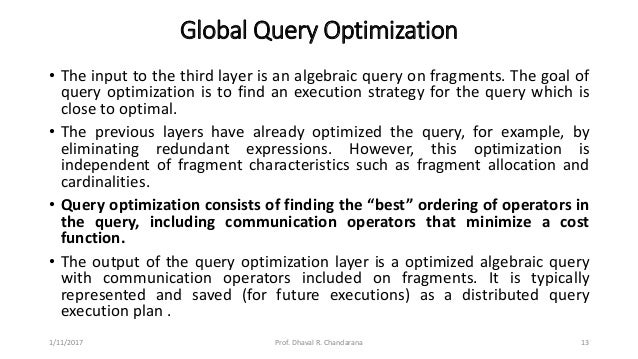 query processing in dbms query processing in dbms