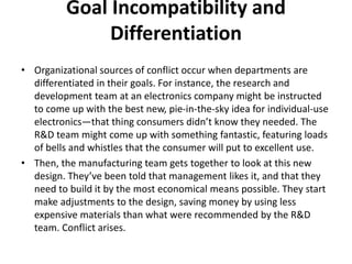 Goal Incompatibility Unit 6 | PPT