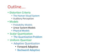 DC - Unit - 6 - Mathematical Preliminaries for Lossy Coding