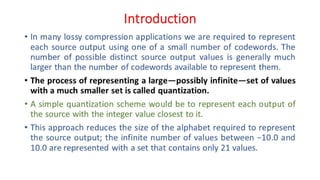 DC - Unit - 6 - Mathematical Preliminaries for Lossy Coding