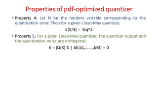 DC - Unit - 6 - Mathematical Preliminaries for Lossy Coding