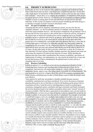 Planning time scale network analysis and network diagrams | PDF