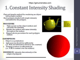 UNIT-6-Illumination-Models-and-Surface-Rendering-Methods.pdf