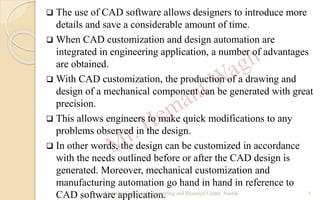 CAD Customization &Automation