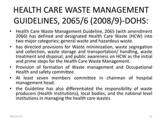 HCWM AND HAI FOR BHCM STUDENTS(1).Pdf and ptts | PDF
