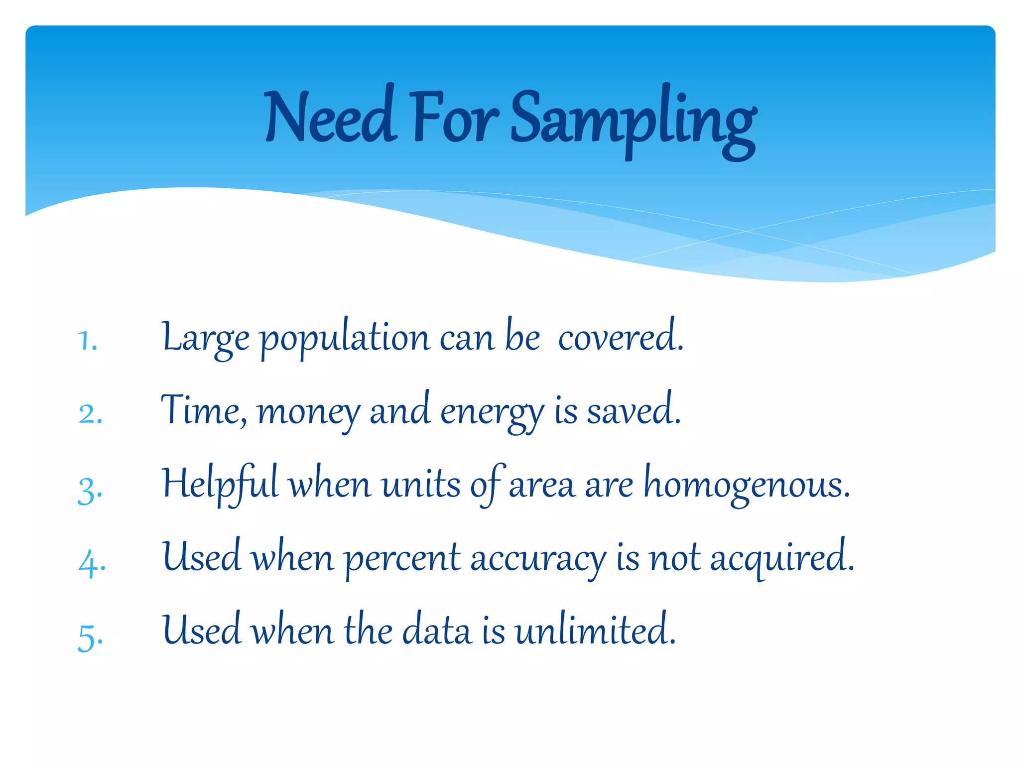 Unit 6 sampling techniques | PPT