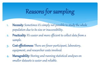 Unit 6 sampling techniques | PPT