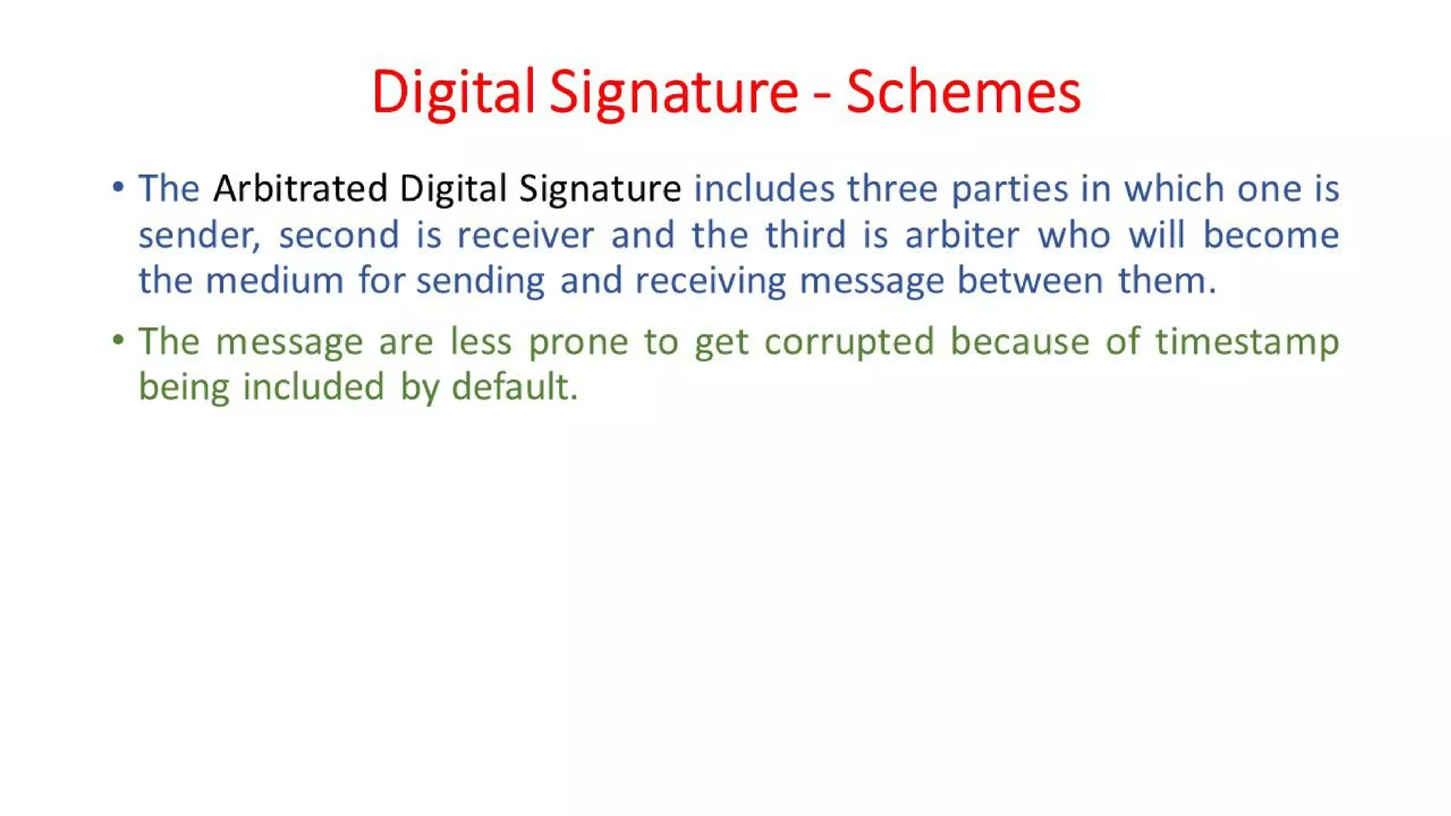 CNS - Unit - 7 - Digital Signature
