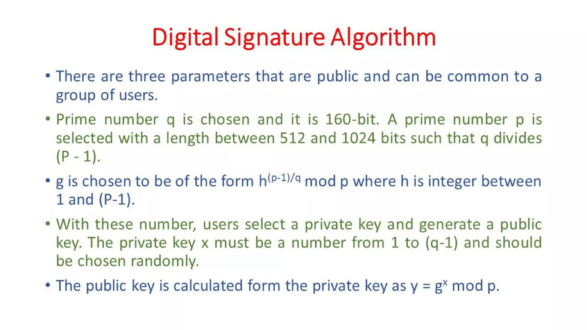CNS - Unit - 7 - Digital Signature