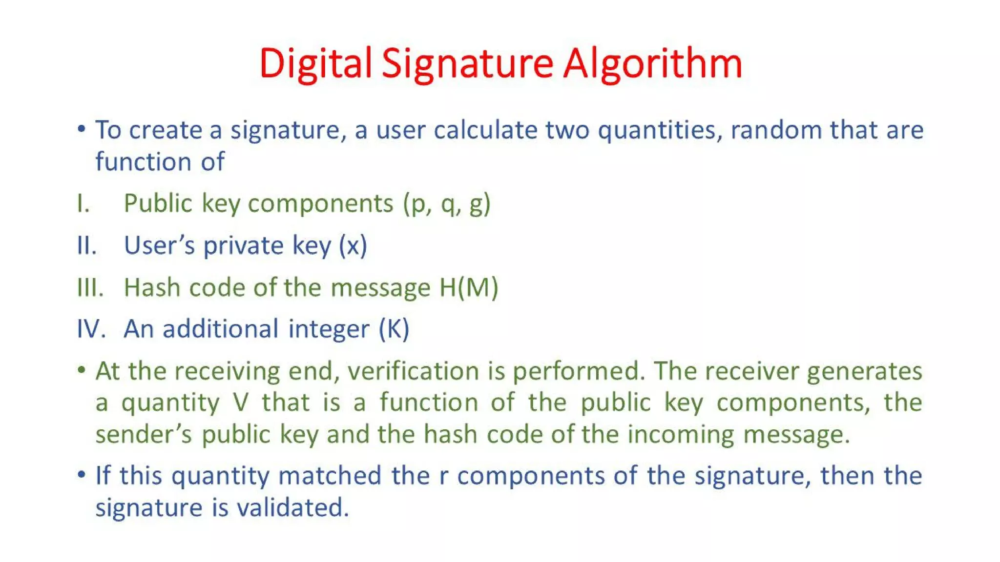 CNS - Unit - 7 - Digital Signature