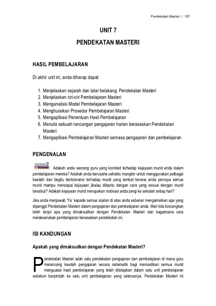 Unit 7 Modul 1 Pendekatan Masteri V2